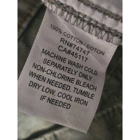 RedHead Shorts 38 Cargo Pocket Outdoor Hiking 9" Inseam Comfort Green Cotton - Picture 6 of 7